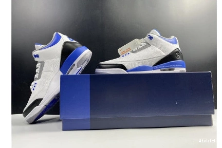 WHITE CT8532-040 RETRO SHOES JORDAN AIR BLUE 3 0819
